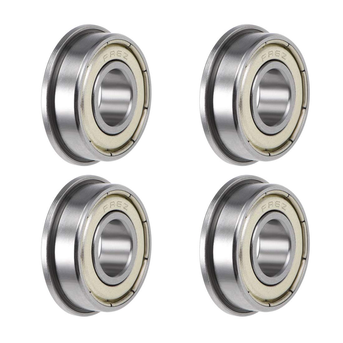 uxcell FR6ZZ Flange Ball Bearing 3/8